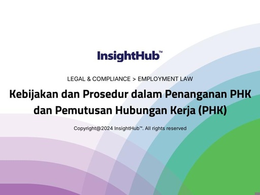 Kebijakan dan Prosedur dalam Penanganan PHK dan Pemutusan Hubungan Kerja (PHK)