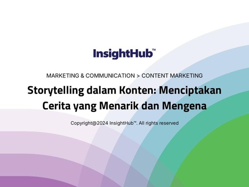 Storytelling dalam Konten: Menciptakan Cerita yang Menarik dan Mengena