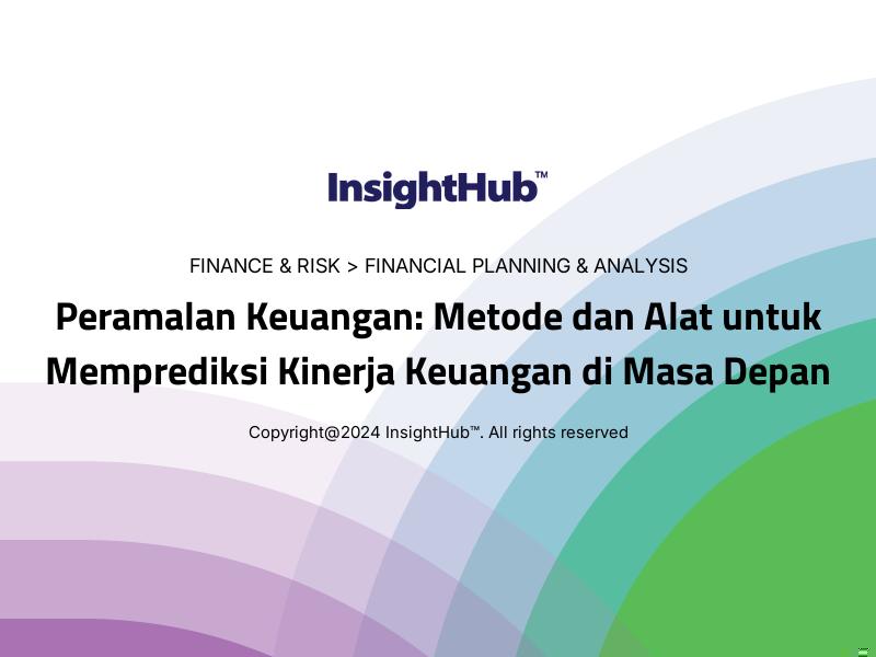 Peramalan Keuangan: Metode dan Alat untuk Memprediksi Kinerja Keuangan di Masa Depan