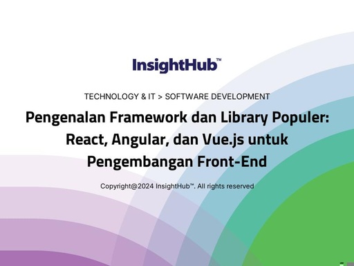 Pengenalan Framework dan Library Populer: React, Angular, dan Vue.js untuk Pengembangan Front-End