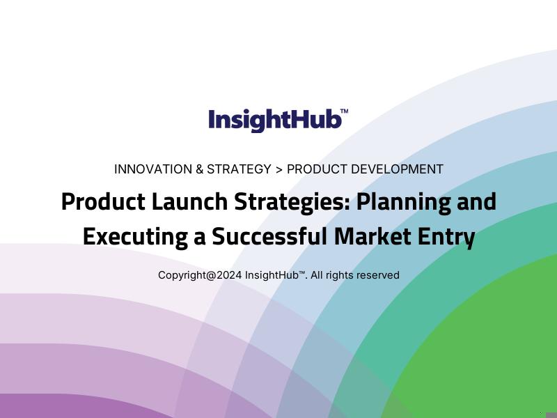 Product Launch Strategies: Planning and Executing a Successful Market Entry