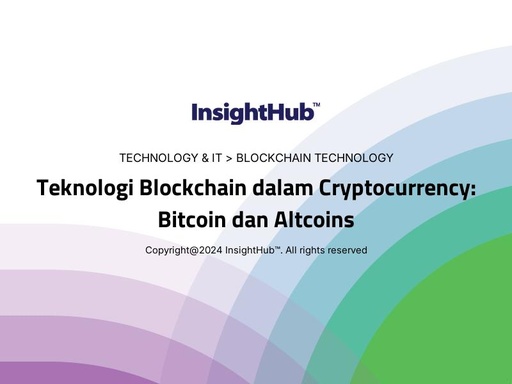 Teknologi Blockchain dalam Cryptocurrency: Bitcoin dan Altcoins