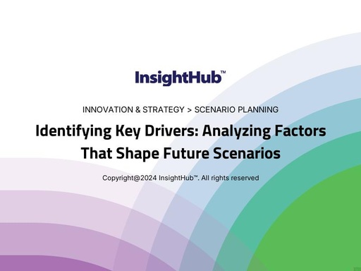 Identifying Key Drivers: Analyzing Factors That Shape Future Scenarios