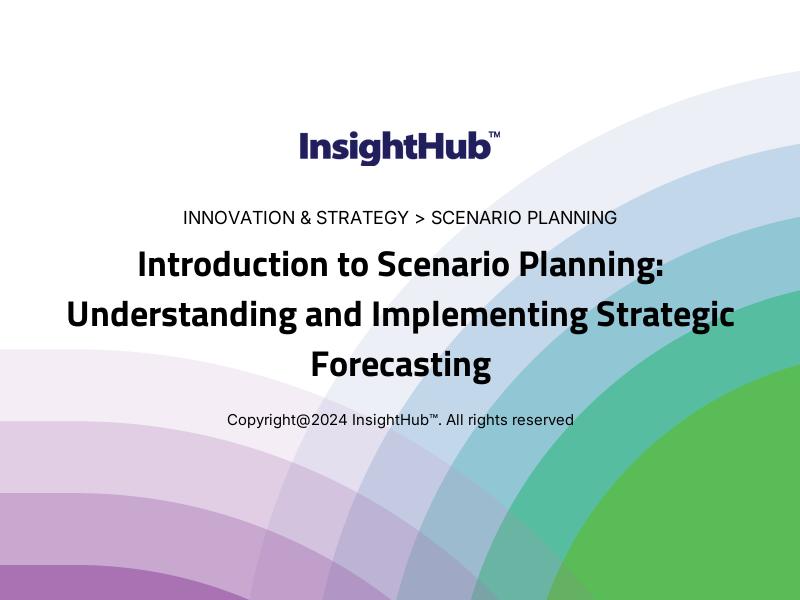 Introduction to Scenario Planning: Understanding and Implementing Strategic Forecasting