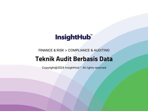 Teknik Audit Berbasis Data